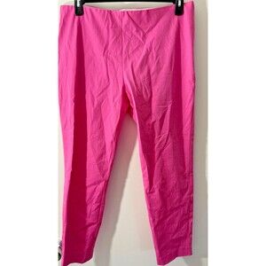 Pink Coastal Grandma Pants Stretch Women's 14 Large Coquette Girlhoodcore